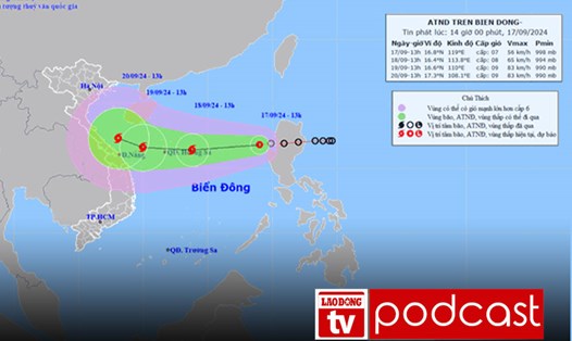 Tin sáng: Dự báo thời điểm áp thấp mạnh lên thành bão số 4