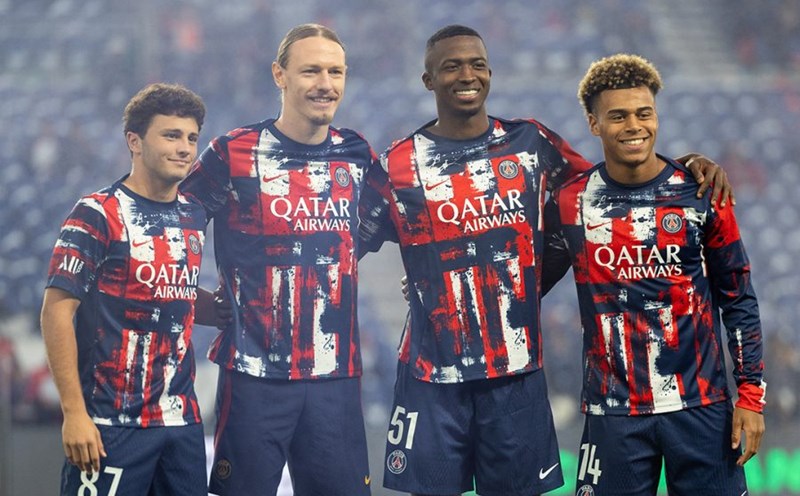 4 tân binh được Paris St Germain đưa về trong mùa Hè vừa qua. Ảnh: PSG