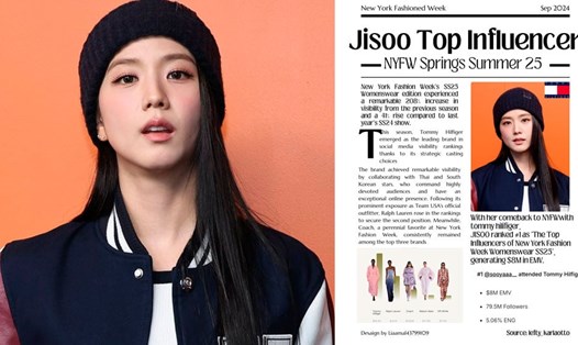Jisoo Blackpink thu hút ở Tuần lễ thời trang nữ New York. Ảnh: Allkpop.