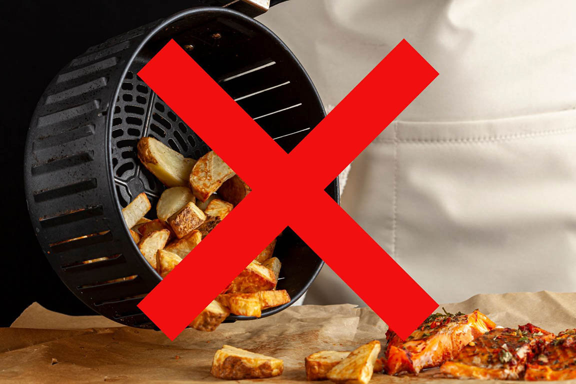 Extremely dangerous habits when using an oil-free fryer