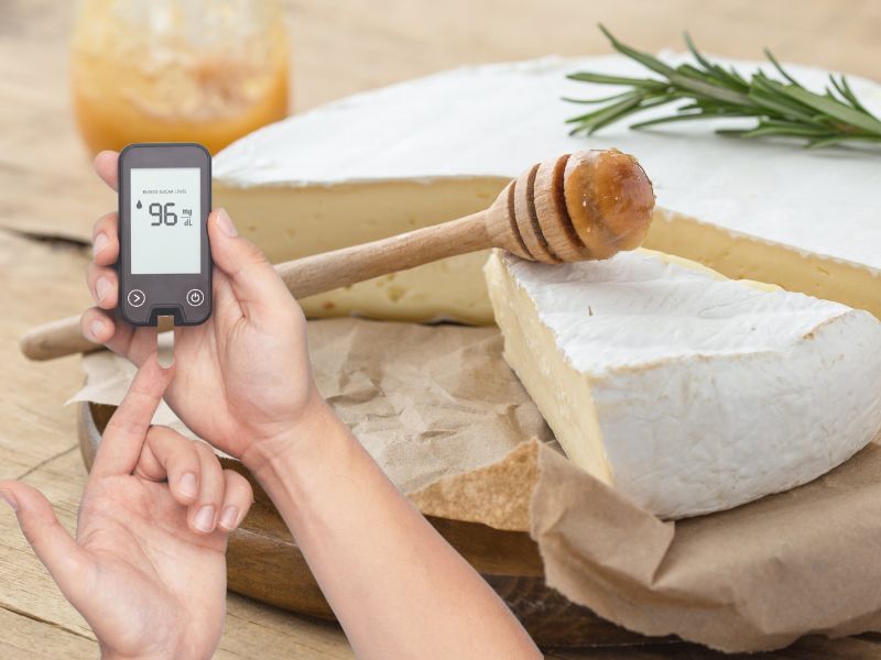 The effect of fresh cheese prevents blood sugar from spiking. Graphics: Ha May