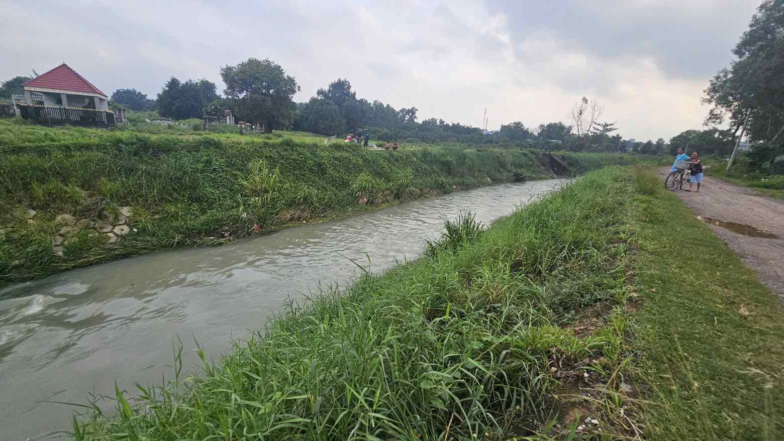 Noi suoi xay ra su viec thi the hoc sinh troi tren suoi 3km. Anh: Duong Binh