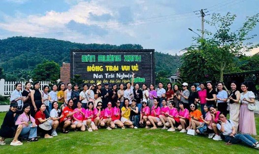 Bản Mường Xanh - Nông trại vui vẻ nằm tại xóm Bằng Gà, xã Cao Sơn, huyện Lương Sơn, Tỉnh Hòa Bình. Ảnh: Vân Anh