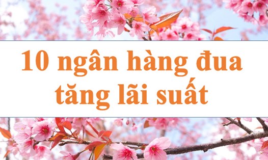10 ngân hàng đua tăng lãi suất. Ảnh minh họa: Hà Vy