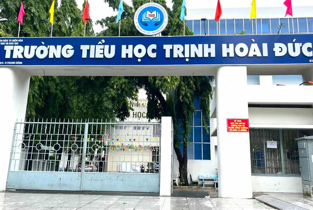 Trường tiểu học Trịnh Hoài Đức. Ảnh: HAC