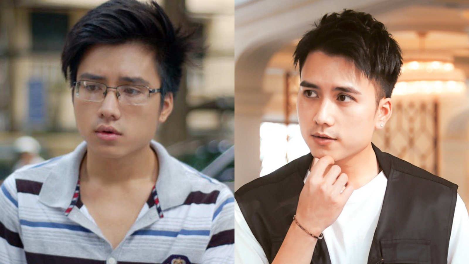 Actor Manh Quan once played in "Vang Anh's Diary". Photo: Character's Facebook