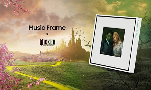 Samsung bắt tay Universal Pictures trình làng phiên bản giới hạn loa tranh Music Frame tại IFA 2024. Ảnh: DN cung cấp