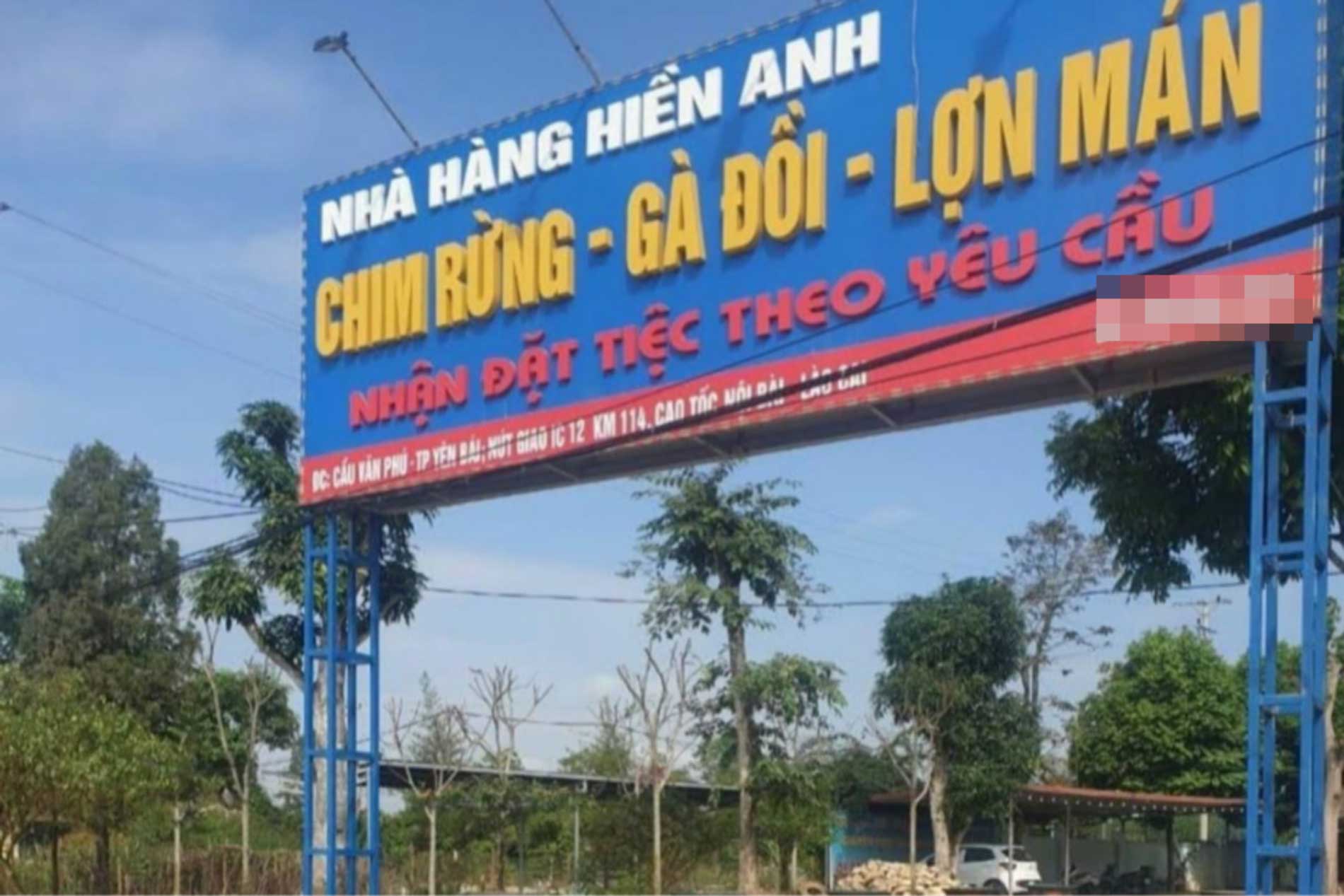 Nha hang Hien Anh o xa Gioi Phien, TP Yen Bai, tinh Yen Bai. Anh: Tran Bui