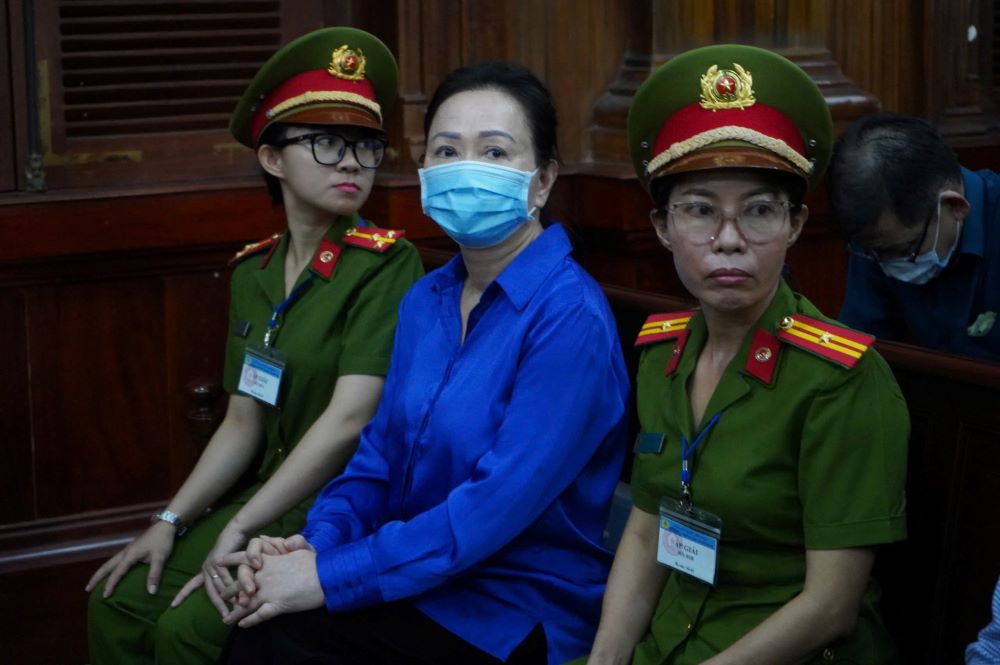 Trương Mỹ Lan tại phiên tòa ngày 19.9.