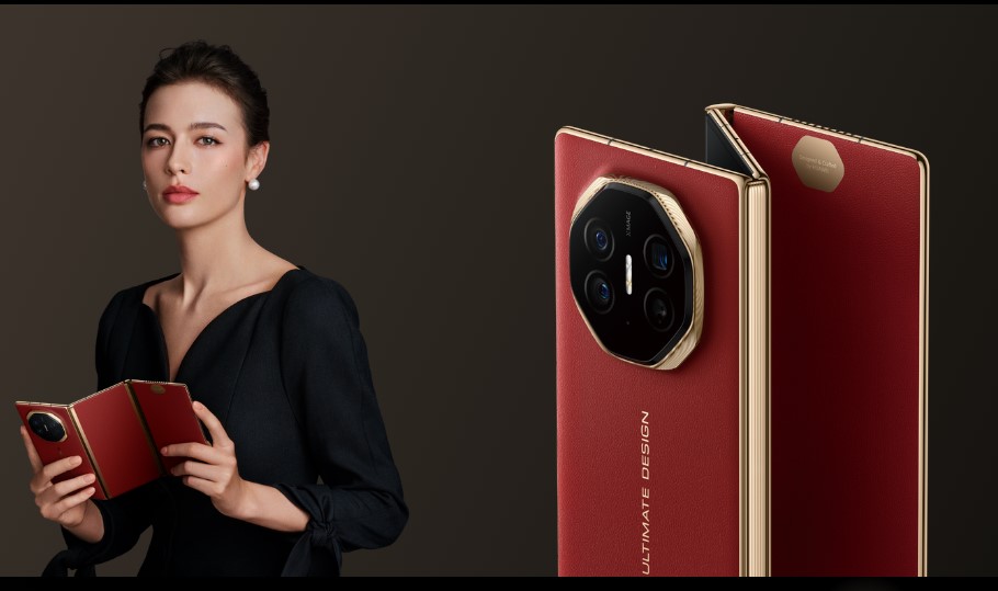 Điện thoại gập ba của Huawei đang tạo nên cơn sốt tại Trung Quốc. Ảnh: Huawei