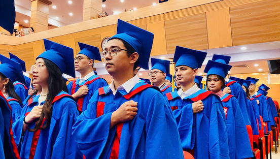 700 sinh viên Đại học Y Hà Nội vừa tốt nghiệp đã tham gia đăng ký chuyên ngành bác sĩ nội trú. Ảnh: Thùy Linh