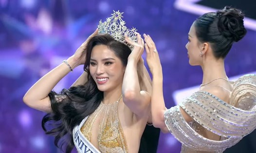 Hoa hậu Kỳ Duyên đăng quang Miss Universe Vietnam 2024. Ảnh: Nhà sản xuất
