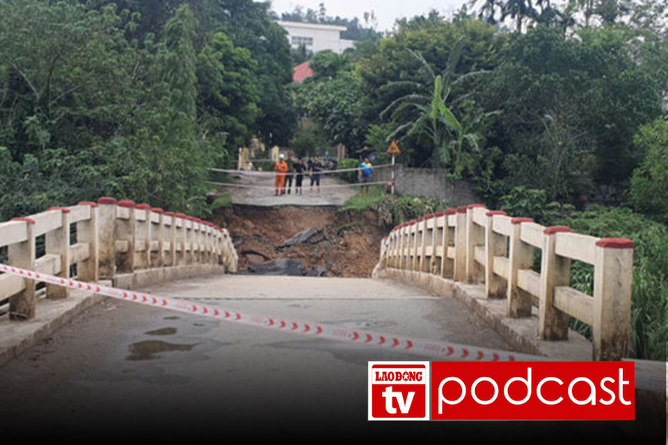 Tin sáng: Nguyên nhân cầu Ngòi Móng ở Hòa Bình nứt gãy