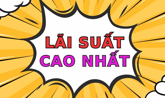 Lãi suất tiết kiệm 6 tháng đang dao động từ 3-5,55%/năm. Đồ họa: Thạch Lam