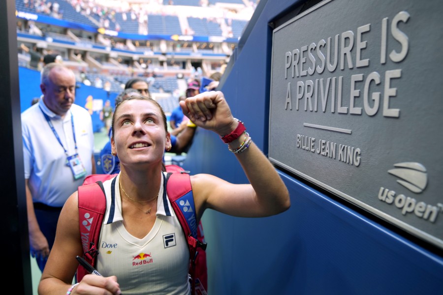 Emma Navarro continues to win against her American compatriot. Photo: US Open