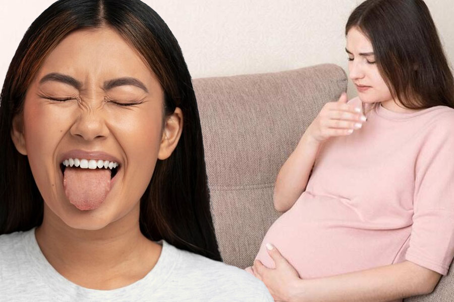 Những lý do khiến bạn bị khô miệng khi mang thai. Đồ hoạ: Thiện Nhân