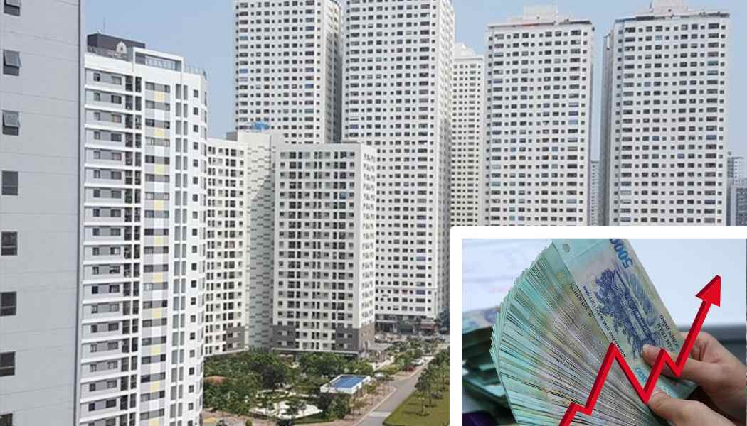 Từ đầu năm đến nay, giá chung cư Hà Nội ghi nhận mức tăng "chóng mặt". Ảnh: Linh Trang