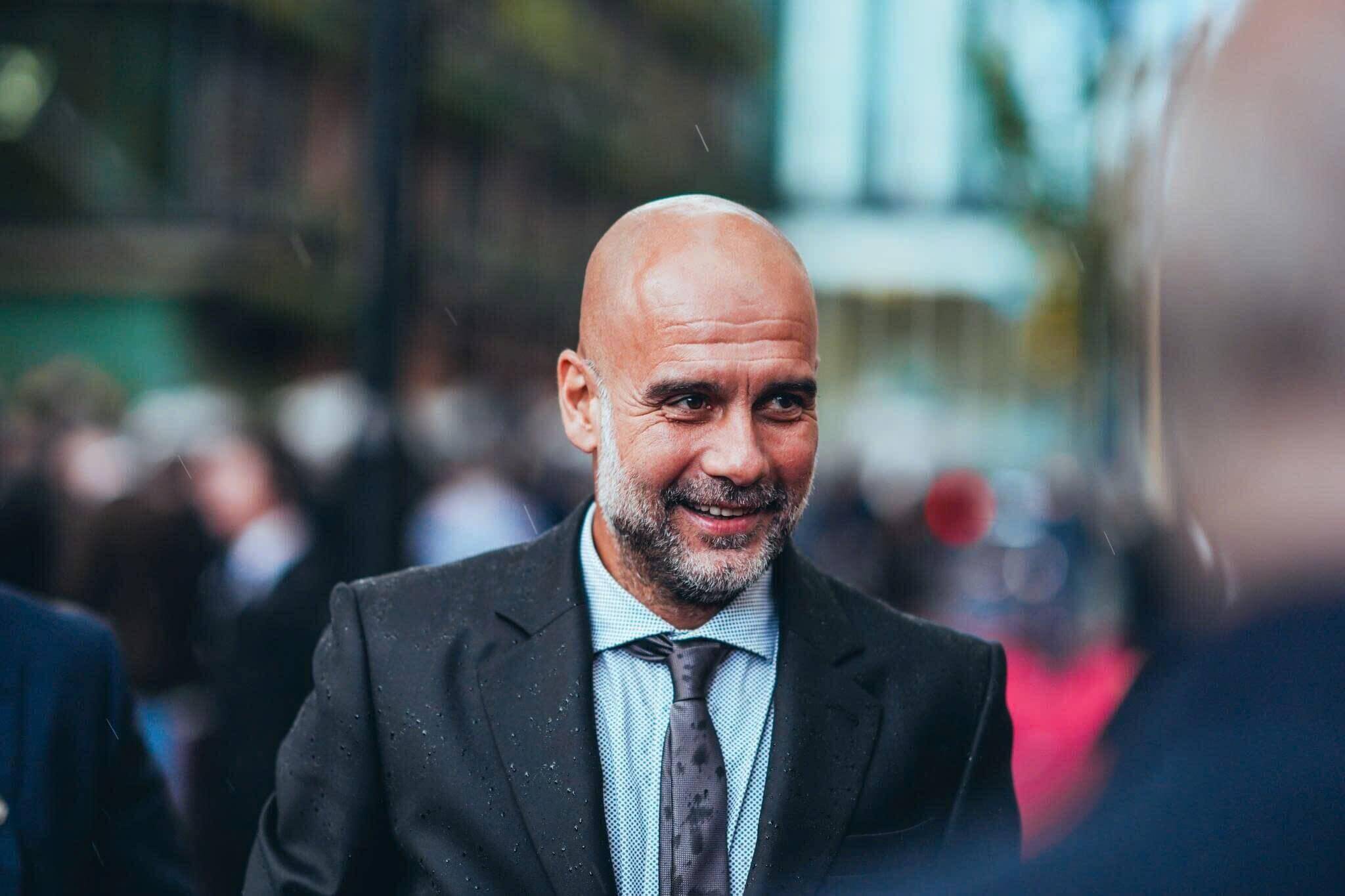 Man City is still trying to convince Guardiola to stay. Photo: MC