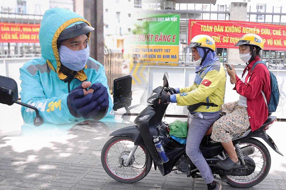Tài xế xe ôm công nghệ chạy xuyên lễ, có thưởng cũng khó đạt