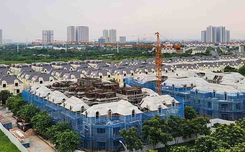 Nhiều dự án sắp bung hàng, kỳ vọng giá nhà ở Hà Nội sẽ giảm. Ảnh: Cao Nguyên.