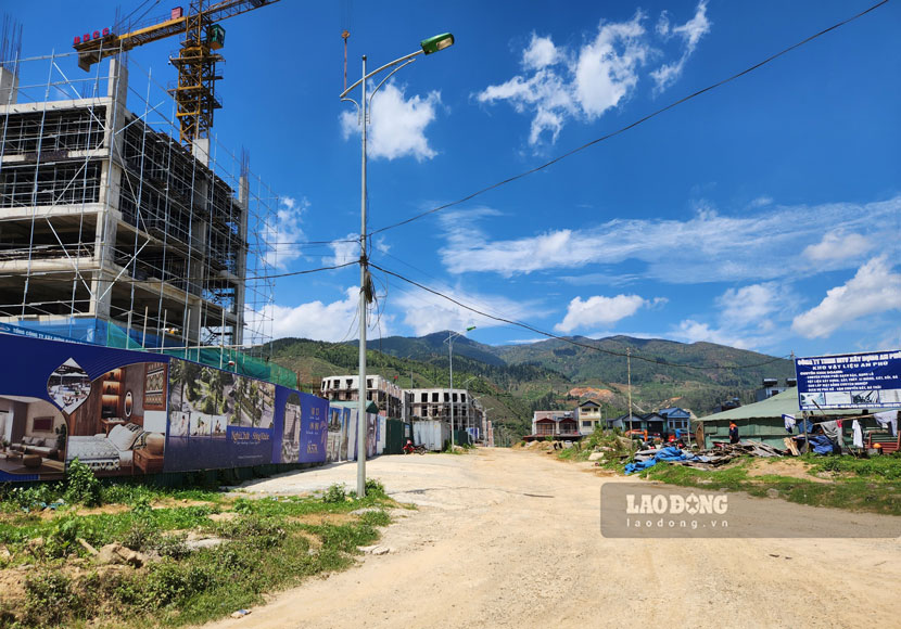 Ngân sách thu từ đất của Lào Cai gặp khó khăn do thị trường bất động sản trầm lắng. Ảnh: An Nhiên