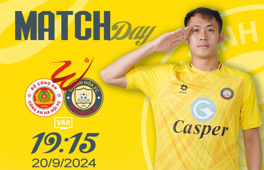 Công an Hà Nội vs Đông Á Thanh Hóa mở màn vòng 2 LPBank V.League 2024-2025. Ảnh: Thanh Hóa FC