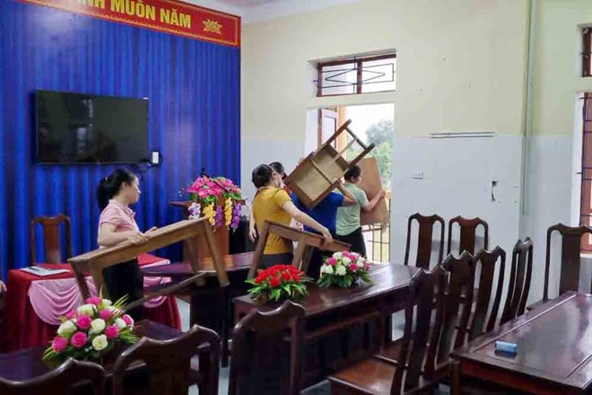 Mưa ngập, hơn 11.000 học sinh vùng trũng ở Hà Tĩnh nghỉ học