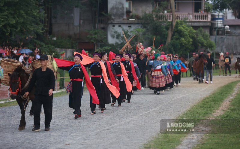Horse racing activities in Bac Ha. Photo: Dinh Dai