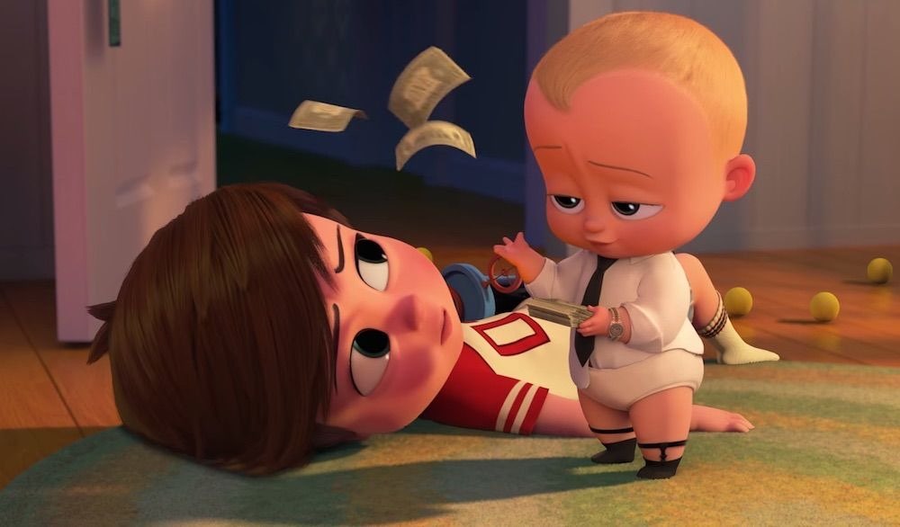 Phim hoạt hình Nhóc trùm (Boss baby). Ảnh: NSX