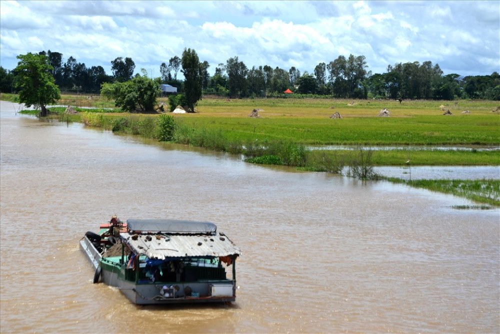 Mua lu vung dau nguon song Cuu Long nam 2021. Anh: Luc Tung.