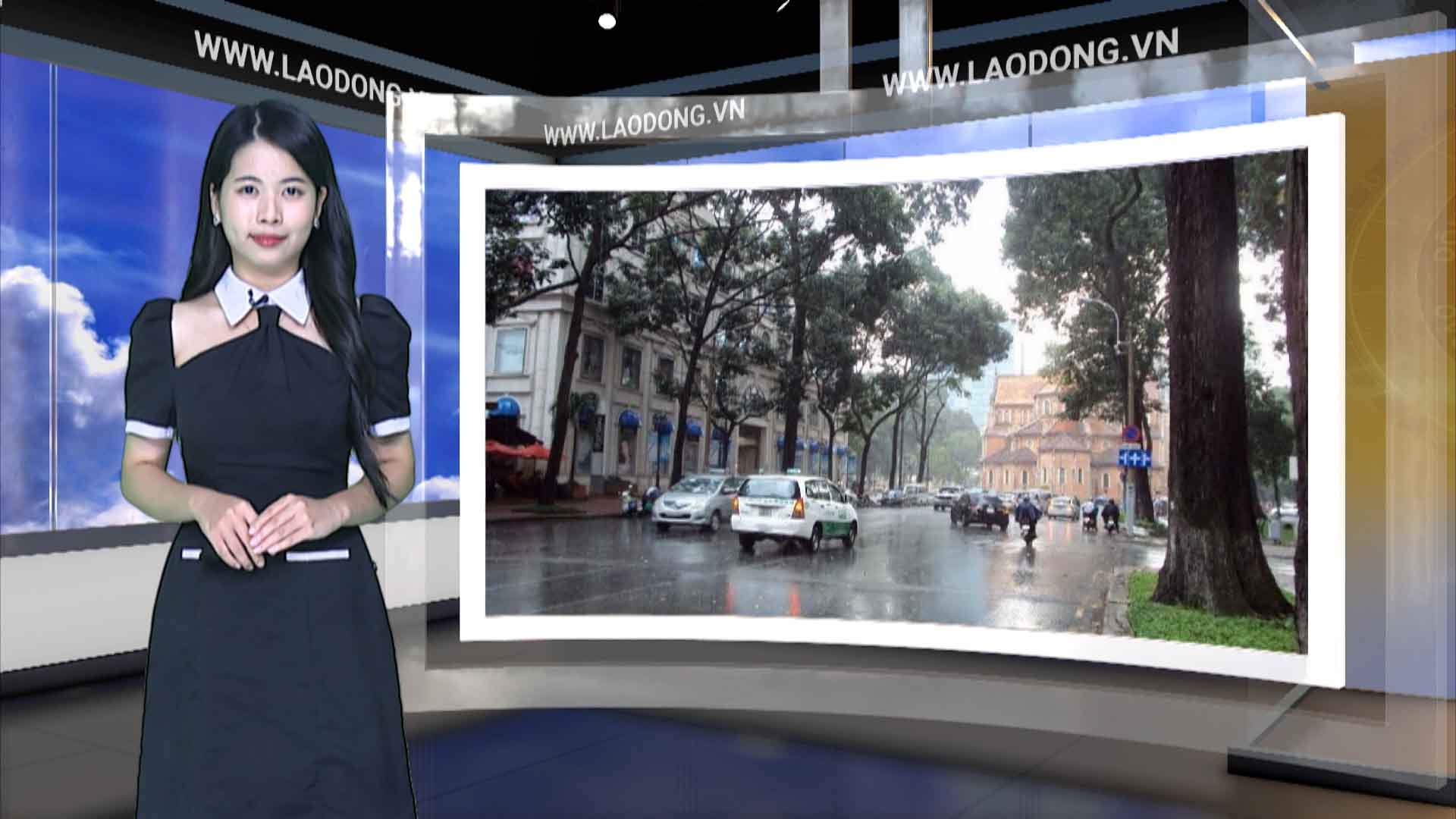 Bản tin dự báo thời tiết đêm nay và ngày mai 22.9