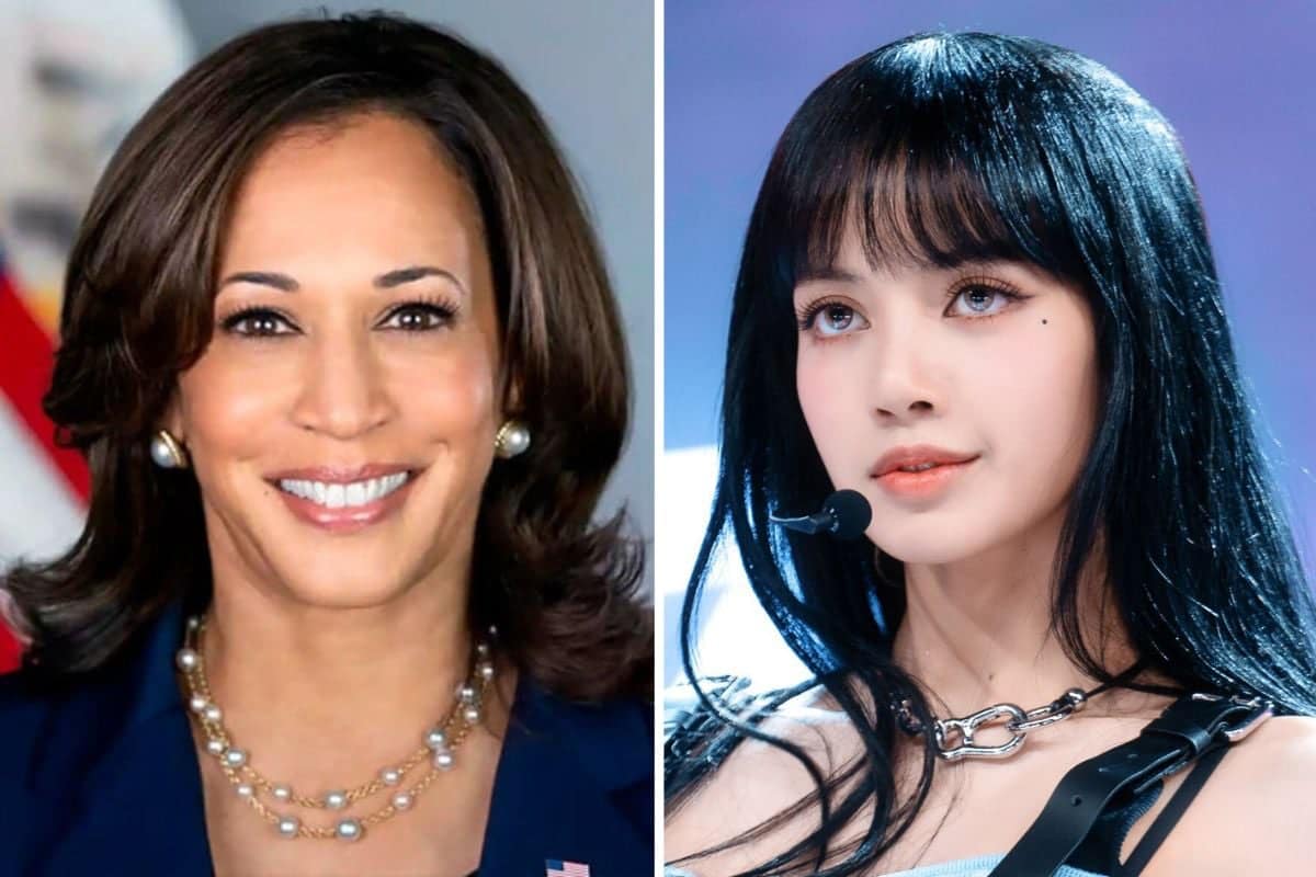 Bà Kamala Harris dùng nhạc của Lisa trong chiến dịch vận động tranh cử Tổng thống Mỹ. Ảnh: Allkpop