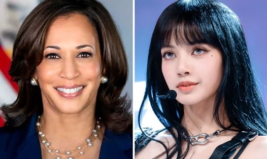 Bà Kamala Harris dùng nhạc của Lisa trong chiến dịch vận động tranh cử Tổng thống Mỹ. Ảnh: Allkpop