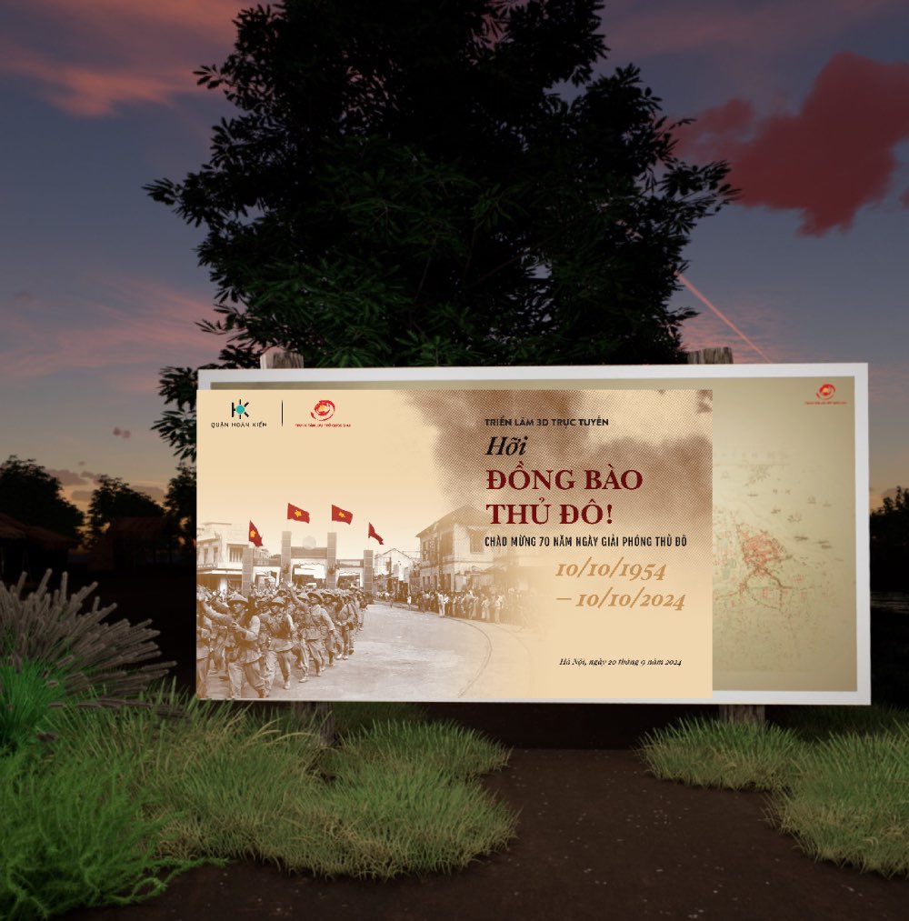 3D exhibition "Dear Capital People". Photo: Phuong Anh