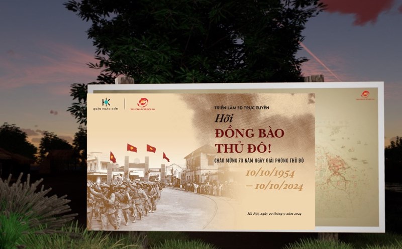 3D exhibition "Dear Capital People". Photo: Phuong Anh