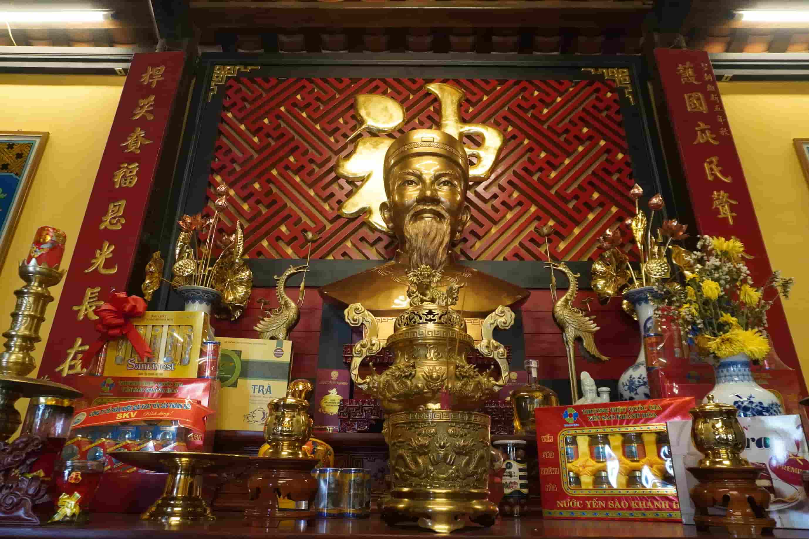  Miếu thờ Thủ lĩnh phong trào Cần Vương ở Khánh Hòa được khởi dựng năm 1886. Ảnh: Hữu Long