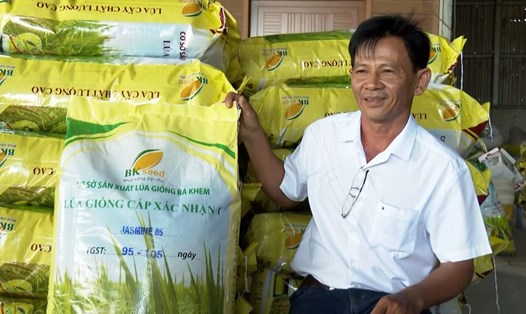 Ông Hồ Bá Phiêu (quận Thốt Nốt - TP Cần Thơ). Ảnh: Tạ Quang