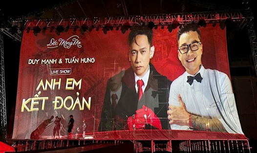 Liveshow kết hợp giữa Duy Mạnh và Tuấn Hưng đang được rất nhiều người quan tâm. Ảnh: BTC