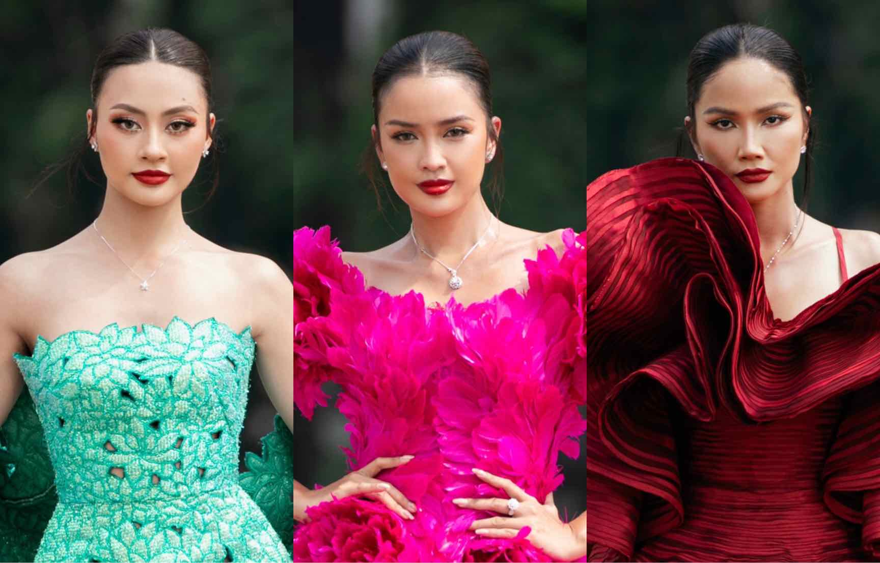 Bộ ba Hoa hậu Hoàn vũ Việt Nam. Ảnh: BTC