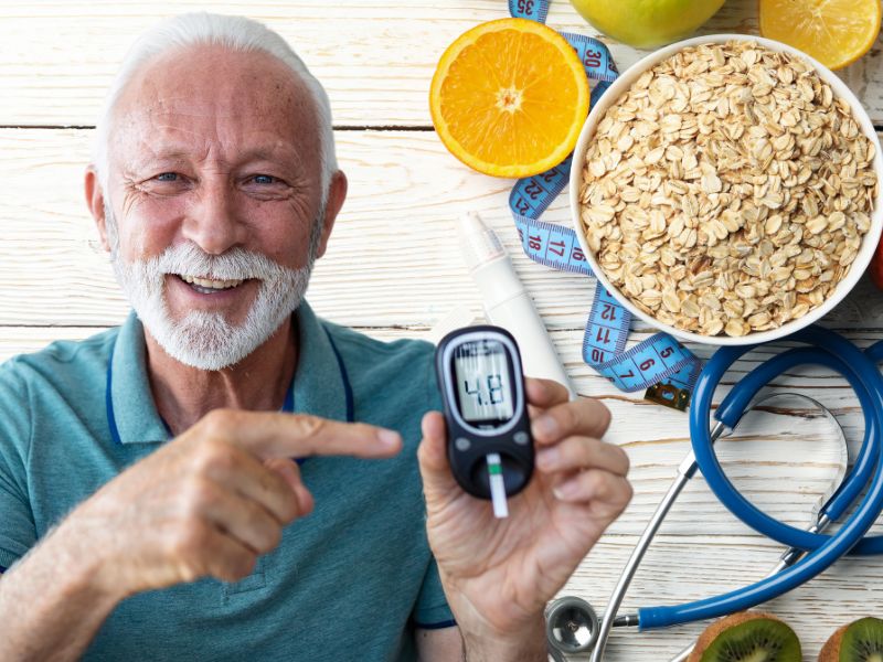 Thực phẩm giúp ngăn đường huyết cao, kéo dài tuổi thọ. Đồ họa: Hạ Mây