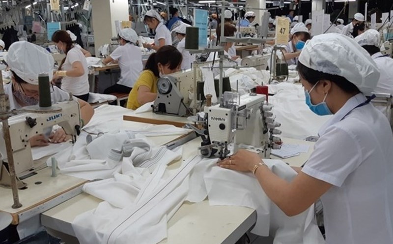 Workers have the right to participate in giving opinions and proposing collective bargaining contents through the organization representing workers at the workplace, the workers' dialogue representative group at the workers' conference, and dialogue at the workplace. Photo: Nam Duong