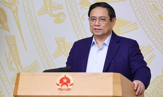 Ủy viên Bộ Chính trị, Thủ tướng Chính phủ Phạm Minh Chính. Ảnh: Nhật Bắc/VGP