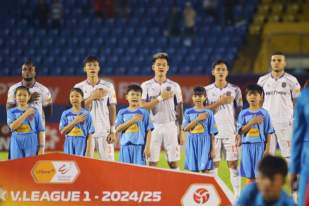 Toi 21.9, cau lac bo Binh Duong co cuoc tiep don Hai Phong tren san nha o luot tran vong 2 V.League 2024-2025. Cac hoc tro cua huan luyen vien Hoang Anh Tuan duoc ki vong se gianh chien thang thu 2 lien tiep o mua giai nam nay.