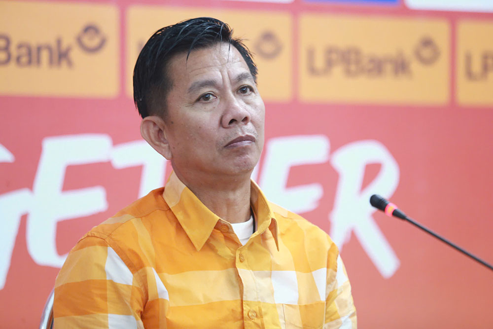 Coach Hoang Anh Tuan of Binh Duong club. Photo: Thanh Vu