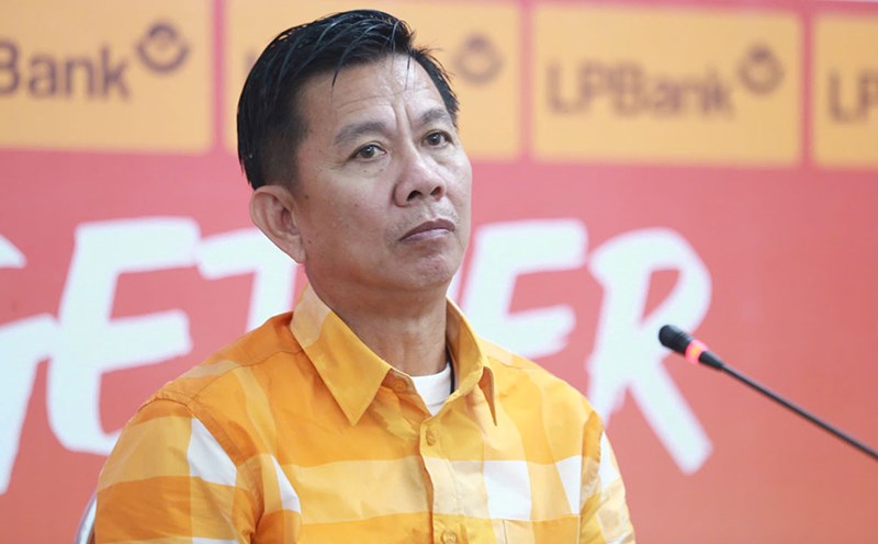 Coach Hoang Anh Tuan of Binh Duong club. Photo: Thanh Vu