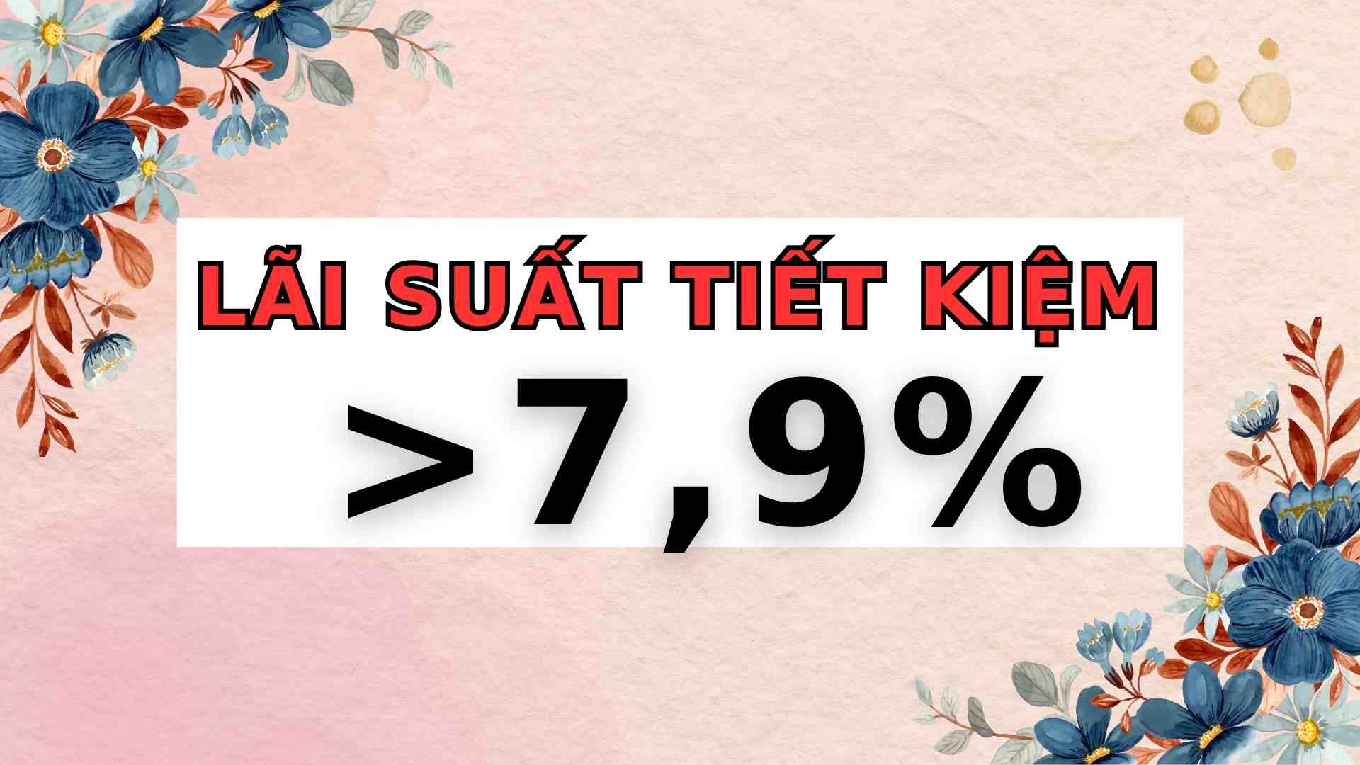 Lãi suất tiết kiệm kì hạn 13 tháng trong hệ thống ngân hàng dao động quanh ngưỡng 4,4 - 9,5%. Đồ họa: Thạch Lam 