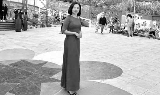 Cô giáo Trương Thị Mai Ân không may gặp nạn trong vụ sạt lở ở Cao Bằng.