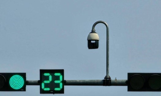 Camera phạt nguội. Ảnh: Hữu Chánh