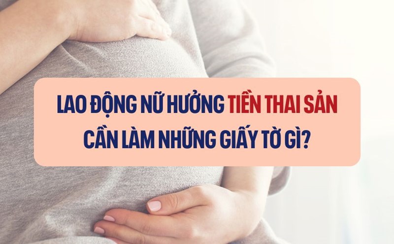 What documents do female workers need to receive maternity benefits?