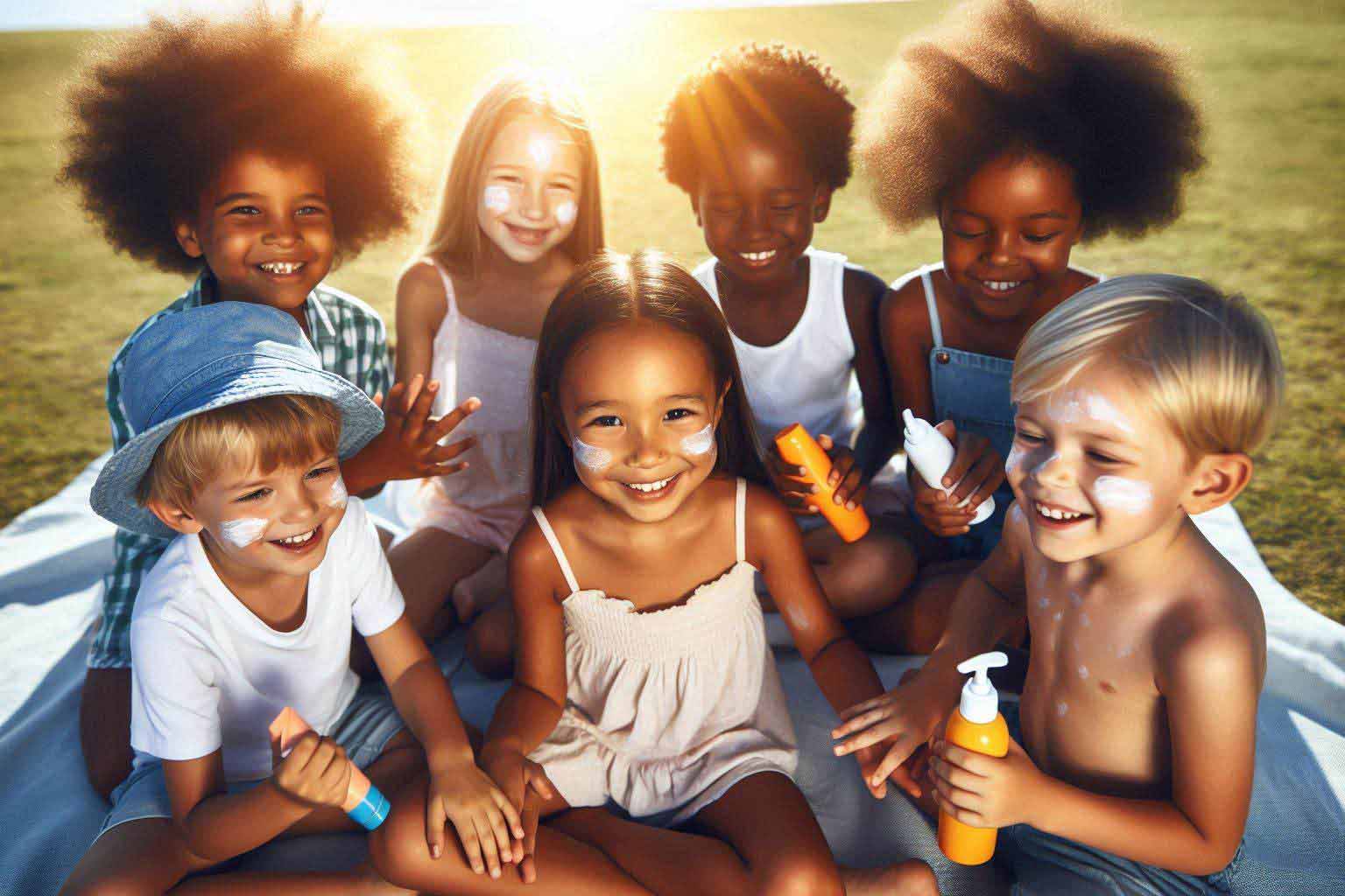 Many parents adopt seemingly harmless habits that can have negative effects on their children's skin. Photo: AI - Ngoc Thuy